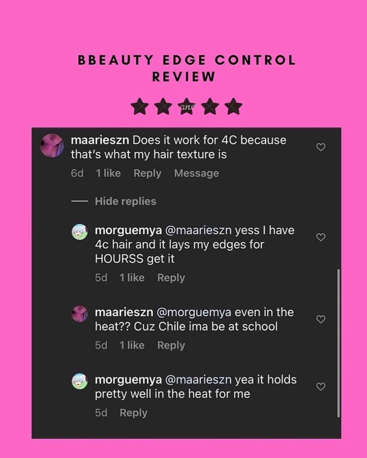 PRE-ORDER BBeauty Edge Control - Free Shipping on U.S. Orders