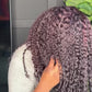 Kinky Curly Half Wig- Free Shipping